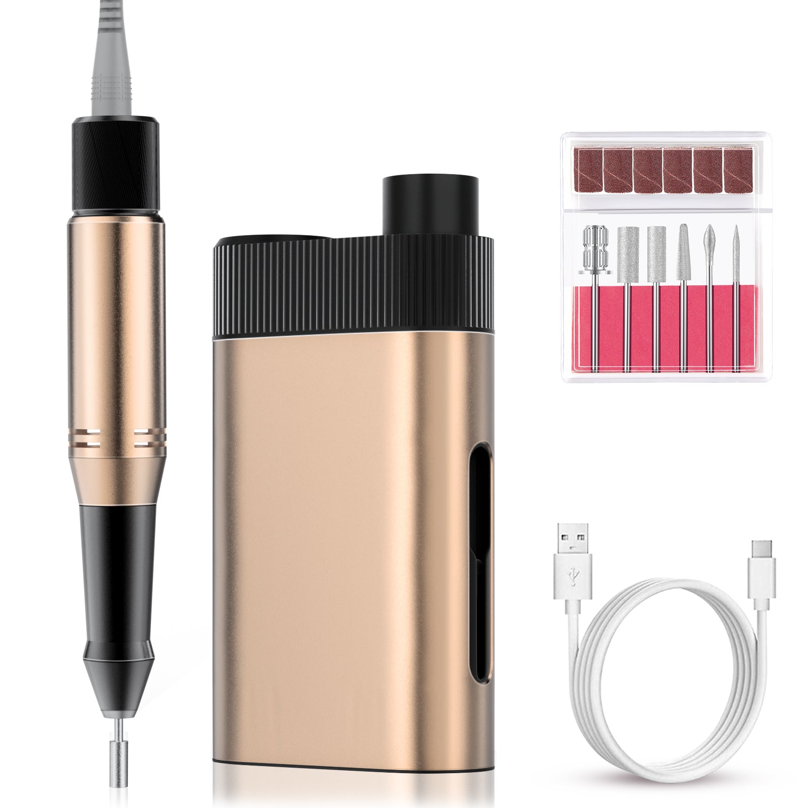 LKEnail Professional Rechargeable 30000 Rpm Nail Drill