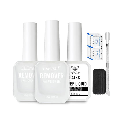 LKEnail Professional Gel Polish Remover Kit