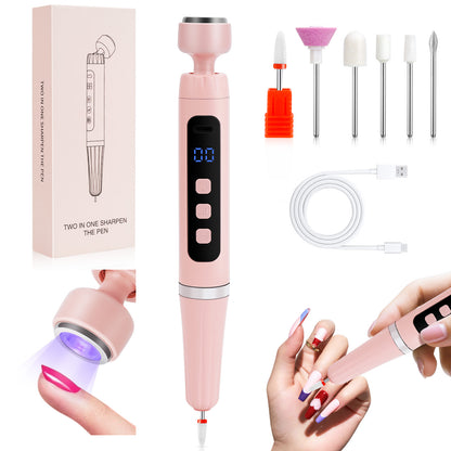 LKEnail UV LED Cordless Nail Drill Pen