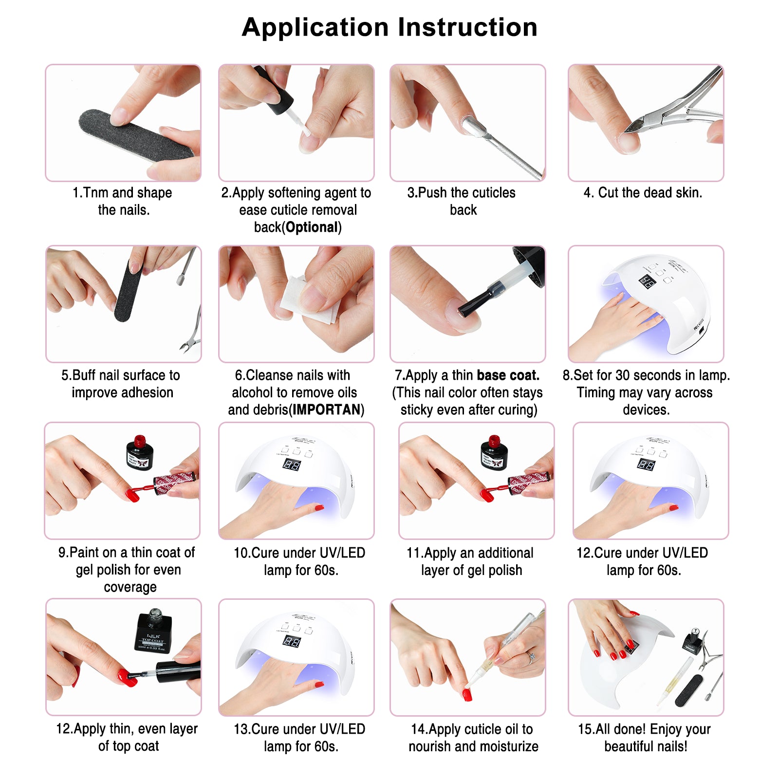 LKEnail SUN T6 MAX UV Nail Lamp Nail Dryer
