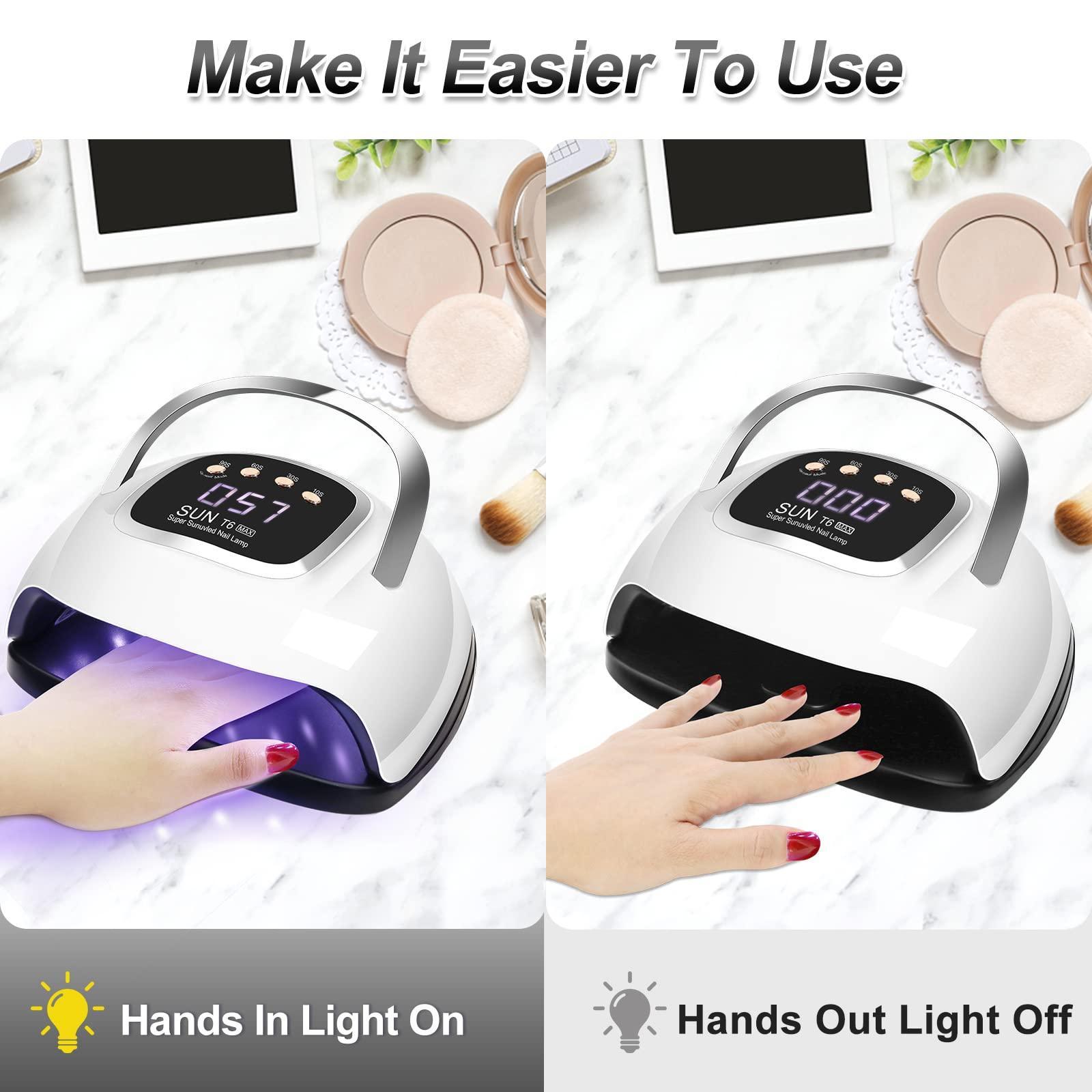 SUN T6 MAX UV Nail Lamp Nail Dryer - LKEnail